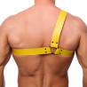 The Red Harness Harnais en cuir Half Jaune